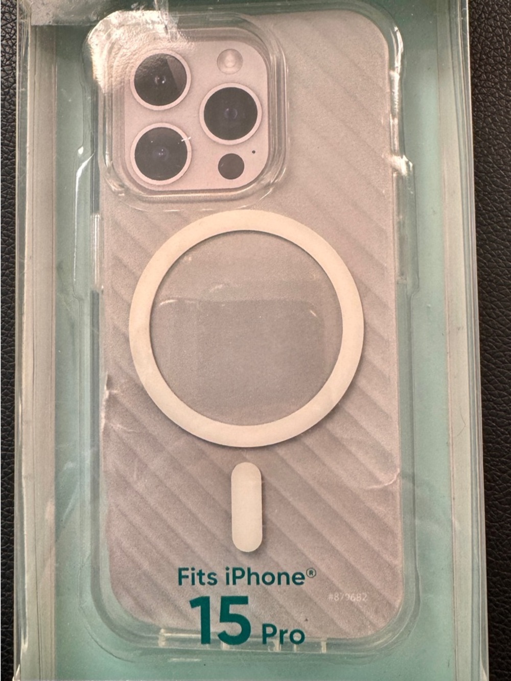Protect Onn. CLEAR MagSafe iPhone 15 Pro Cell Phone Case.